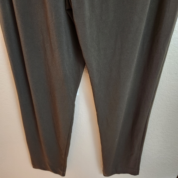 Express Ankle Mid Rise Green Paperbag Pants Small - Picture 7 of 9